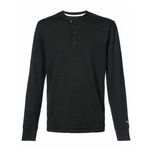 Men’s Rag and Bone Standard Issue Black Henley